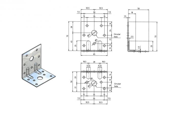 Fasteners Wolf Angle Brackets Nailplates