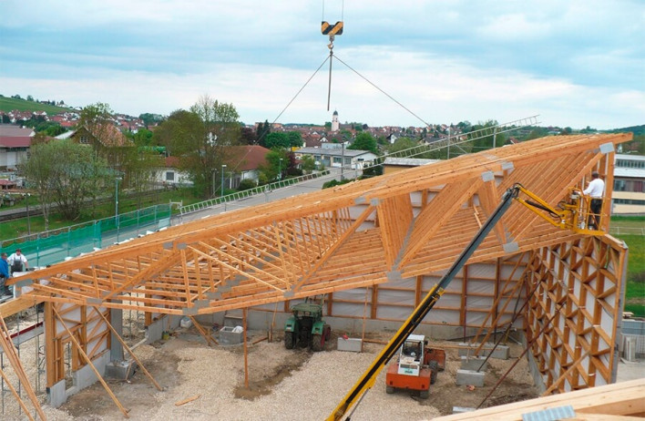 Nagelplatten für Industriebau - WOLF System